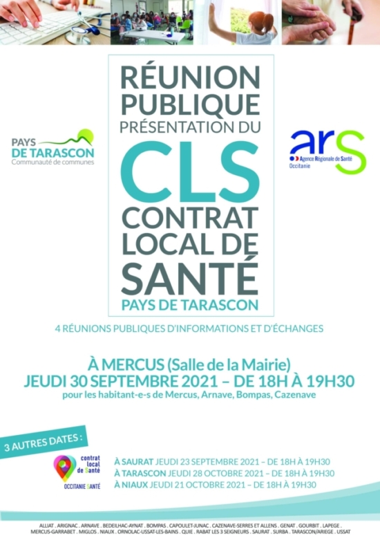 Affiche Réunion Publique CLS Mercus