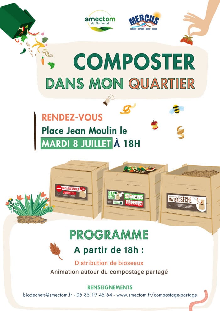 Composter dans mon quartier - 08.07.2025