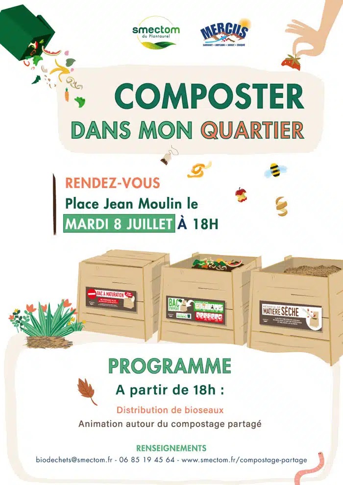 Composter dans mon quartier - 08.07.2025