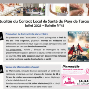 Actualités CLS Pays de Tarascon - Juillet 2025