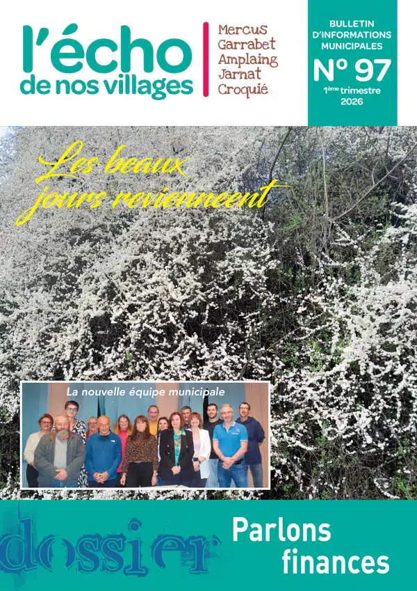 L'écho de nos villages 97 - Mercus, Garrabet, Amplaing, Jarnat, Croquié