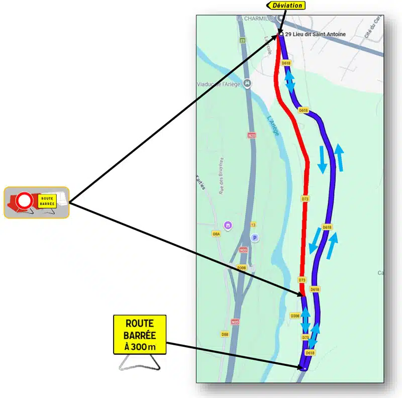 Plan_rd73_Chantier_reparation_chaussee